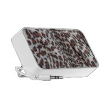 Puntos del leopardo laptop altavoces