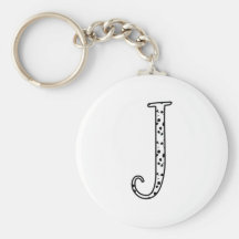 Puntos J de los Dalmatians Llavero Personalizado