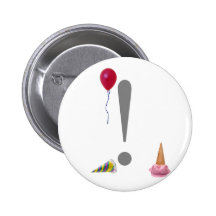 Puntúeme - marca/punto de Exclaimation Pin