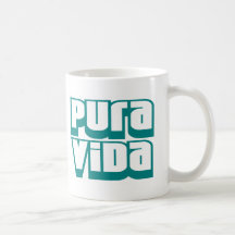 Pura Vida, Costa Rica Taza