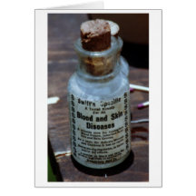 Purificador específico rápido de la sangre tarjeton