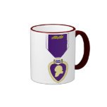 Purple Heart - 3ro premio Taza De Café