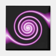 purpletwirl imán para frigorífico