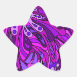PurpleZen Colcomanias Forma De Estrellaes Personalizadas