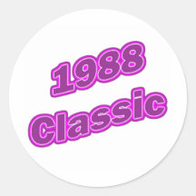 Púrpura clásica 1988 etiquetas  