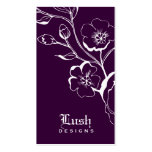 púrpura de la berenjena 311-Lush Tarjeta De Visita