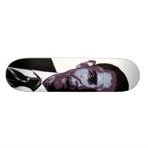 Púrpura de Obama Patineta Personalizada