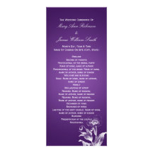 Púrpura elegante de la amapola del programa del bo invitaciones personalizada