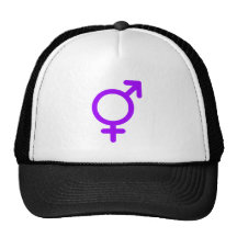 Púrpura neutral del género los regalos de Zazzle d Gorra