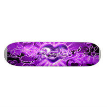 púrpura, púrpura patinetas personalizadas