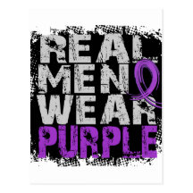 Púrpura real del desgaste de hombres del lupus tarjeta postal