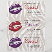 Púrpura roja brillante de la cebra de los labios d tarjetas publicitarias