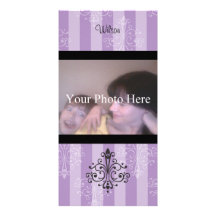 Púrpura Tarjetas Fotograficas