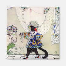 Puss del cuento de hadas de Kay Nielsen en botas Iman