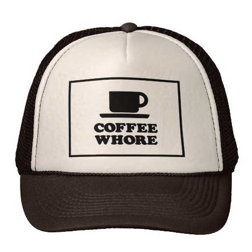 Puta del café gorros  