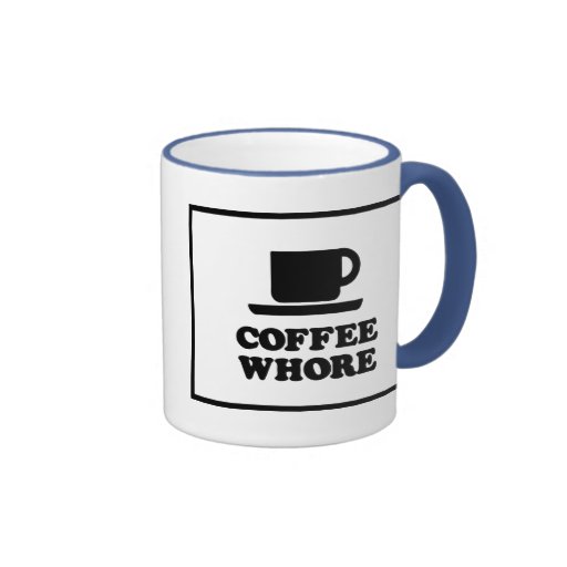 Puta del café taza