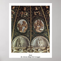 Putti de Antonio Allegri DA Correggio Impresiones