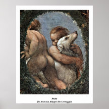 Putti de Antonio Allegri DA Correggio Posters