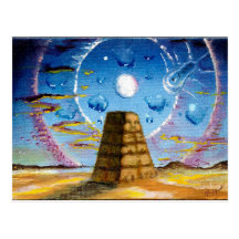 pyramid2 tarjeta postal