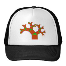 Pythagoras Baum tree Netzkappe