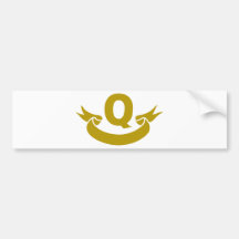 Q-real-cinta Etiqueta De Parachoque