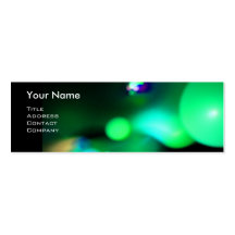 QUANTUM BURBUJEA verde negro vibrante de 2 MONOGRA Plantillas De Tarjeta De Negocio