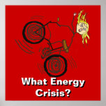 ¿Qué crisis de la energía? ¡Monte una bici! Impresiones