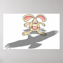 ¿Qué…? Dibujo animado del conejo Impresiones