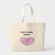 qué está cocinando a la mamá bolsa de mano