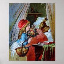 "Qué ojos grandes usted tiene la abuela " Posters