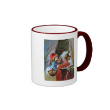 "Qué ojos grandes usted tiene la abuela " Taza De Café