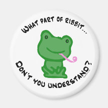 Qué parte de Ribbit… Iman