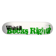 ¿Qué si la derecha de Beck? Patineta Personalizada