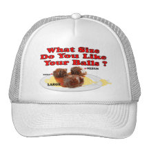 ¿Qué tamaño hace usted tiene gusto de sus bolas? ( Gorros Bordados