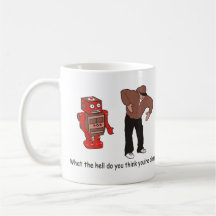Qué usted piensan usted está haciendo tazas de café
