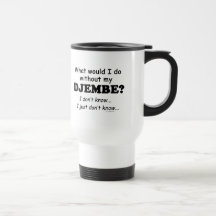 Qué yo haga, Djembe Taza De Café
