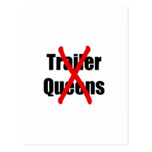 Queens del remolque tarjetas postales
