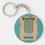 Querido: Una curación para el cáncer ovárico Llaveros Personalizados