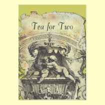 Querube del siglo XVIII rococó tarjetas de negocio