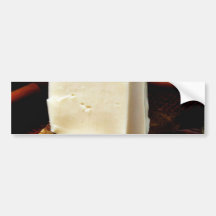 Queso de Bel Paese Etiqueta De Parachoque