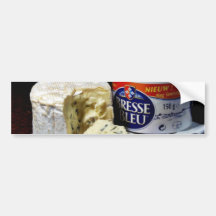 Queso de Bresse Bleu Pegatina De Parachoque