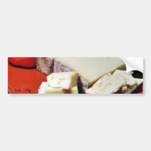 Queso de Fontina Val Daosta Pegatina De Parachoque