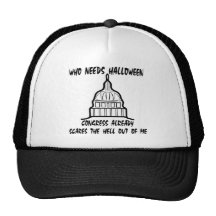 Quién necesita los sustos del congreso de Hallowee Gorras De Camionero