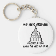 Quién necesita los sustos del congreso de Hallowee Llaveros