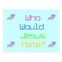 ¿Quién odio de Jesús? Tarjeta Postal
