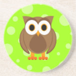 ¿Quién? Sr. Brown Owl Posavasos Para Bebidas