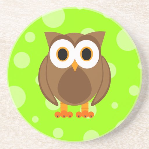 ¿Quién? Sr. Brown Owl Posavasos Para Bebidas