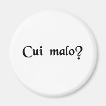 ¿Quién sufre un detrimento? Imán De Frigorifico