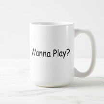 Quiera jugar taza