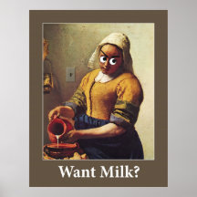 ¿Quiera la leche? Impresiones